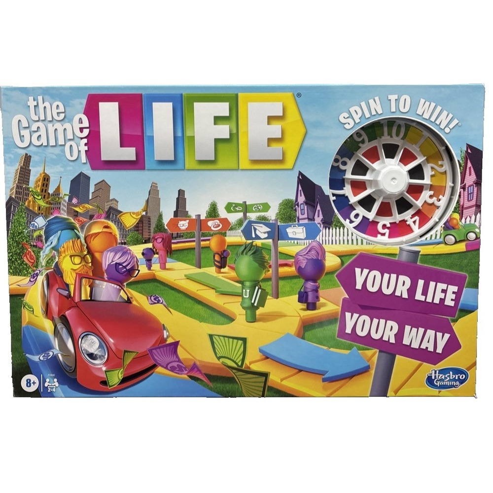 The Game of Life Game, Family Board‎ Game for 2 to 4 Players,  New, Sealed